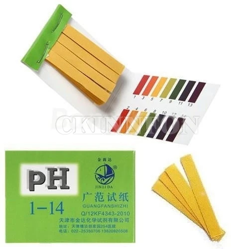 DHL 2000pack 80 Strips/pack PH Test Strips Full PH Meter PH Controller 1-14st Indicator
DHL 2000pack 80 Strips/pack PH Test Strips Full PH Meter PH Controller 1-14st Indicator