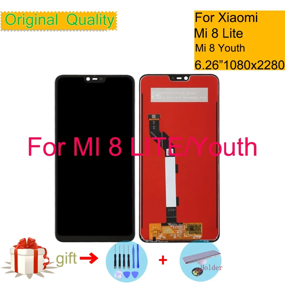 Super IPS 6.26" For Xiaomi Mi 8 Mi8 Lite Youth LCD Display Touch Screen Digitizer Panel Pantalla monitor Mi 8X LCD Assembly
Super IPS 6.26" For Xiaomi Mi 8 Mi8 Lite Youth LCD Display Touch Screen Digitizer Panel Pantalla monitor Mi 8X LCD Assembly
