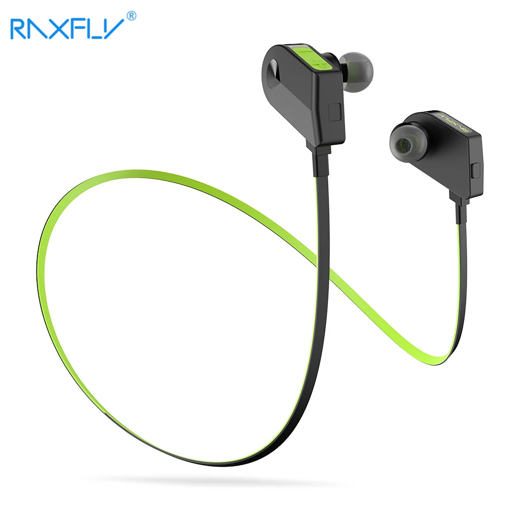 Беспроводные наушники вкладыши RAXFLY Bluetooth для Xiaomi iPhone Samsung спортивные