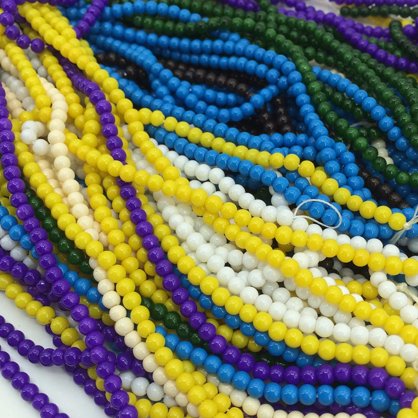 Candy colors baking paint glass 3mm round hot sale loose spacers accessories beads diy findings jewelry making 15inch B1186
Candy colors baking paint glass 3mm round hot sale loose spacers accessories beads diy findings jewelry making 15inch B1186