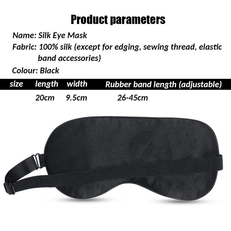 1Pcs Portable Natural Silk Travel Sleeping Eye Mask Fashion Health Blindfold Lightweight Strong Shade Sleep Band Send Gift Box
1Pcs Portable Natural Silk Travel Sleeping Eye Mask Fashion Health Blindfold Lightweight Strong Shade Sleep Band Send Gift Box