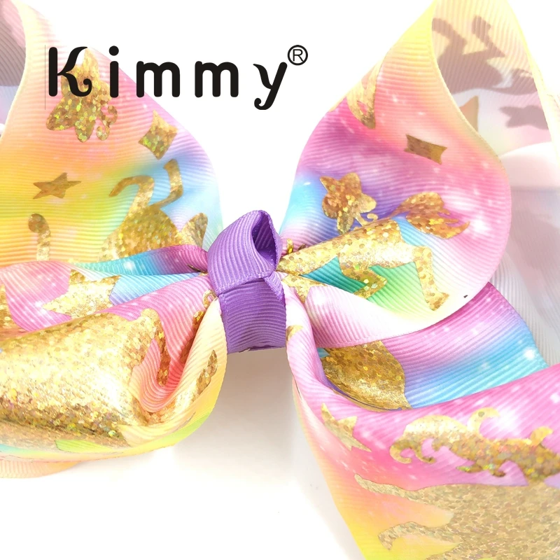 20pcs Free shipping Girls Birthday Bow Hair Accessory Pink/Yellow Gold Foil Unicorn Ribbon Hair bow
20pcs Free shipping Girls Birthday Bow Hair Accessory Pink/Yellow Gold Foil Unicorn Ribbon Hair bow
