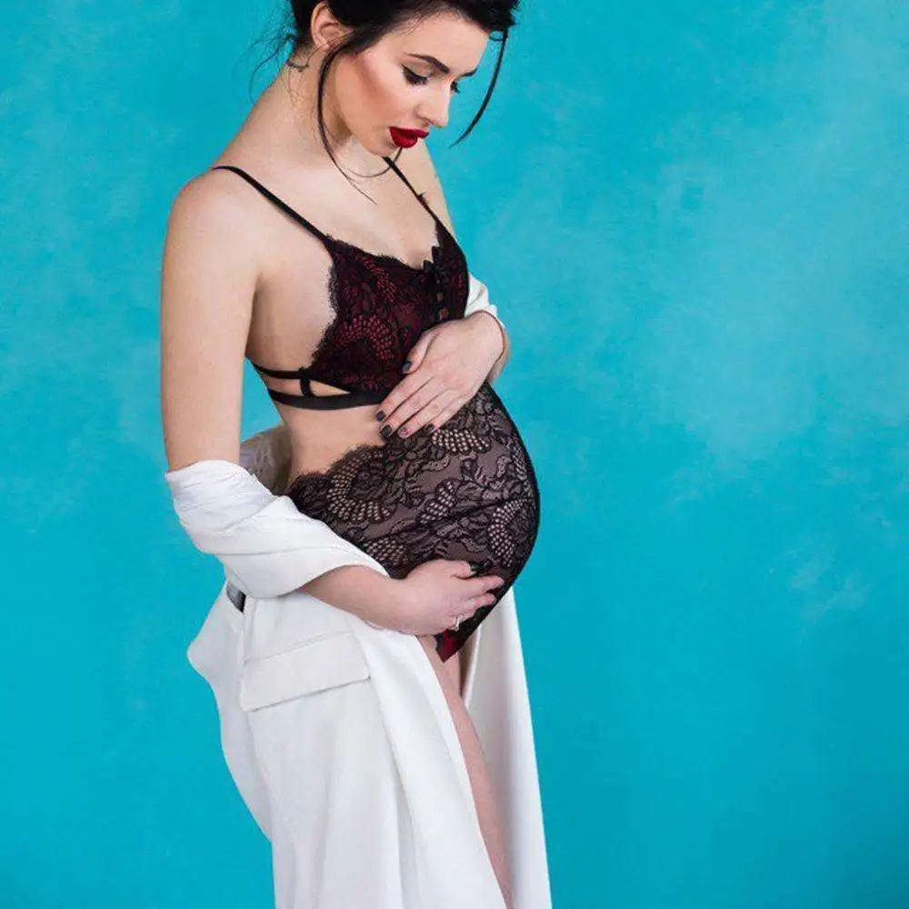 Sexy Pregnant Woman Pajamas Splice Bodysuit Lace Lingerie Underwear Summer Photography Props Shooting Photo Maternity Nightgrow
Sexy Pregnant Woman Pajamas Splice Bodysuit Lace Lingerie Underwear Summer Photography Props Shooting Photo Maternity Nightgrow