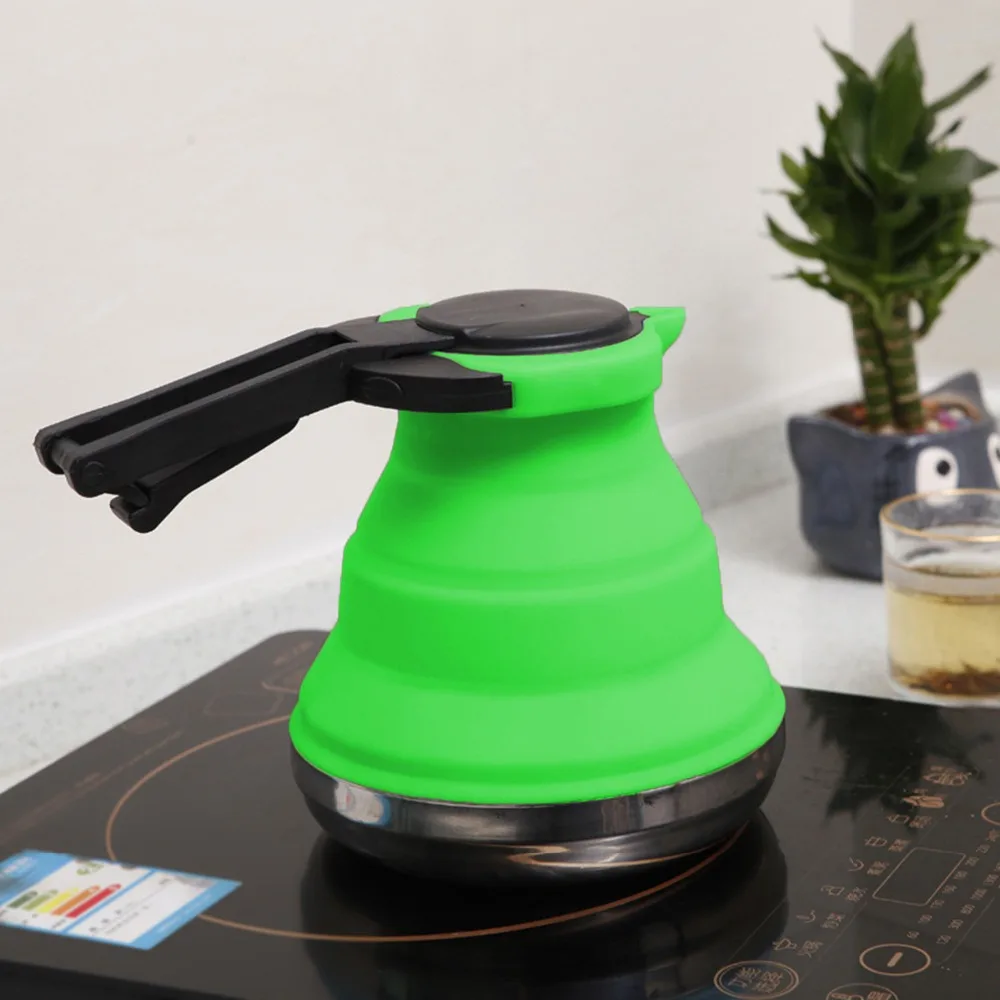 3 Colors Portable Folding Silicone Water Kettle 1.5L Water Pot Outdoor Camping Travelling Hiking Kitchen Tools Tea Coffee Kettle
3 Colors Portable Folding Silicone Water Kettle 1.5L Water Pot Outdoor Camping Travelling Hiking Kitchen Tools Tea Coffee Kettle
