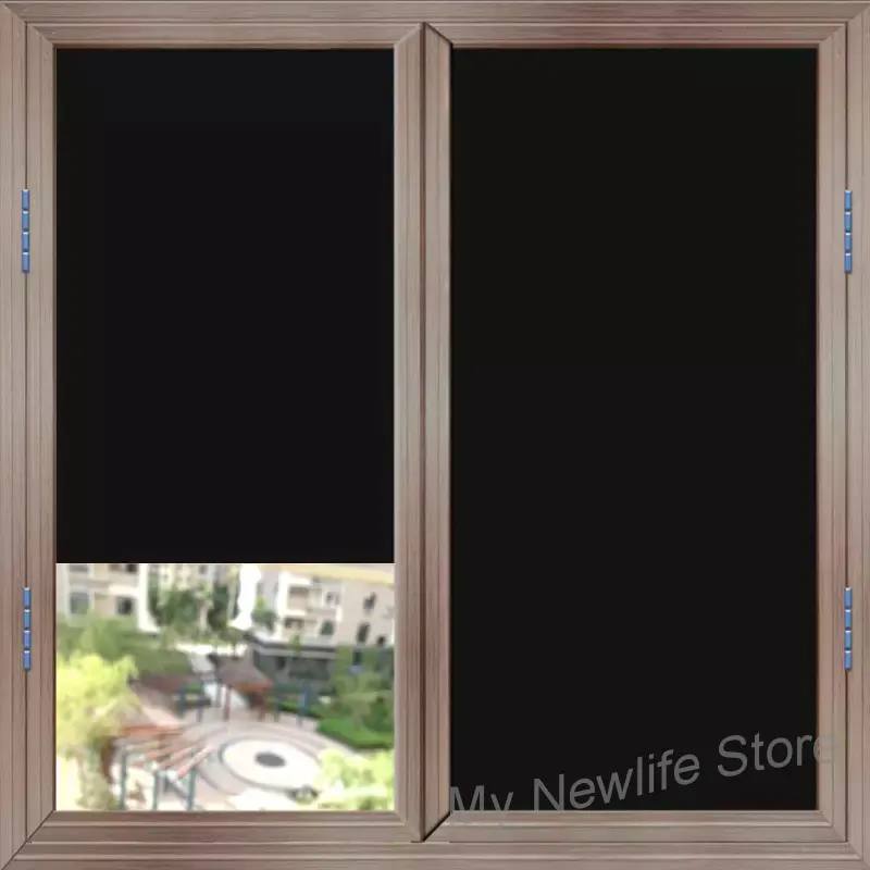 Blackout Anti-UV window film glass sticker Static Cling Window Tint 100% Light Blocking Glass Film for Privacy Heat Insulation
Blackout Anti-UV window film glass sticker Static Cling Window Tint 100% Light Blocking Glass Film for Privacy Heat Insulation