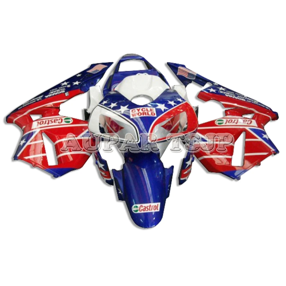 Red Blue White Stars Fairings For Honda 2003 2004 CBR600RR F5 03 04 ABS Injection Molding Aftermarket Motorbike Bodywork Kit
Red Blue White Stars Fairings For Honda 2003 2004 CBR600RR F5 03 04 ABS Injection Molding Aftermarket Motorbike Bodywork Kit