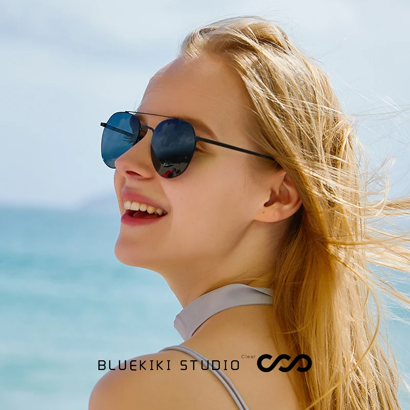 KIKI 2018 New Women Non-Polarized Metal Sunglasses Brand Round Black Glasses Driving Shades Steampunk Eyewear oculos de solD7027 |