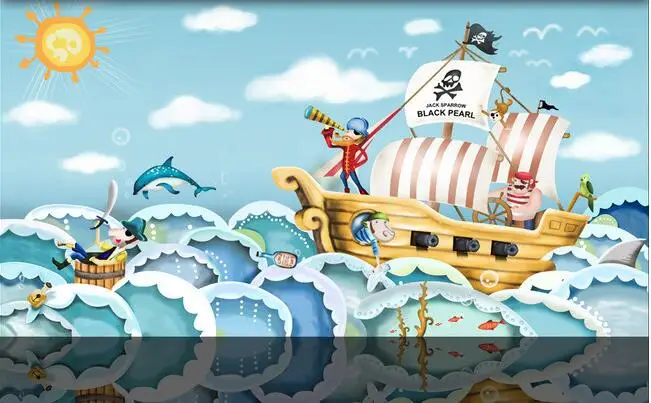 3d wallpaper custom mural non-woven wal stickers Hd hand-drawn cartoon pirate ship painting adornment TV setting 3d wall paper
3d wallpaper custom mural non-woven wal stickers Hd hand-drawn cartoon pirate ship painting adornment TV setting 3d wall paper