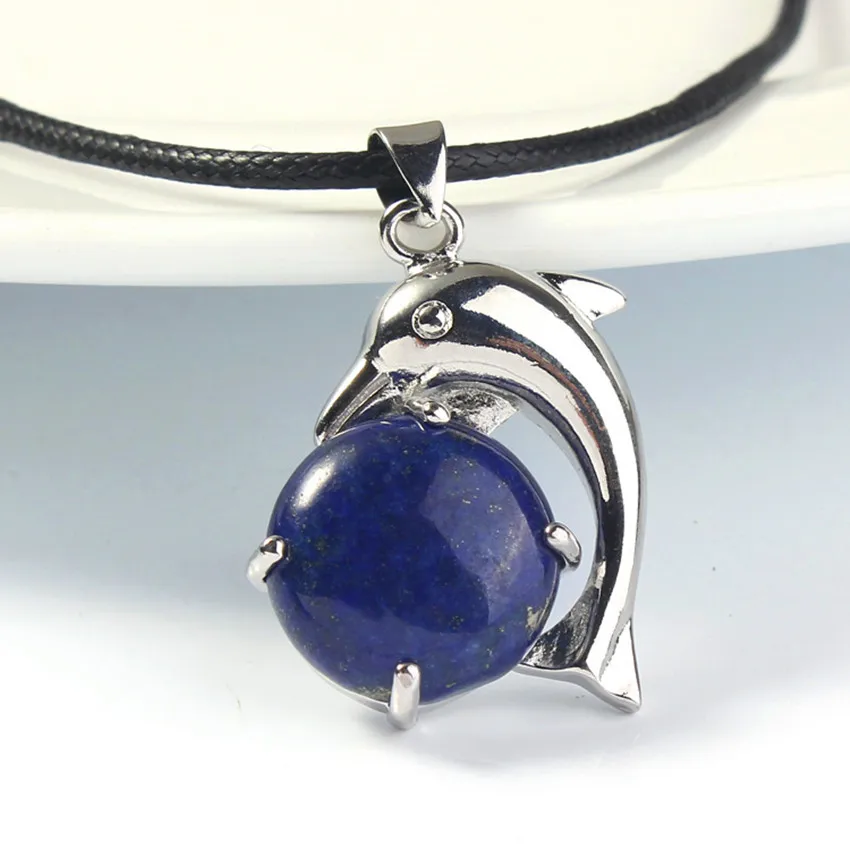 Trendy-beads Popular Flat Bead Silver Plated Cute Dolphin Lapis Lazuli Pendant For Party Jewelry
Trendy-beads Popular Flat Bead Silver Plated Cute Dolphin Lapis Lazuli Pendant For Party Jewelry