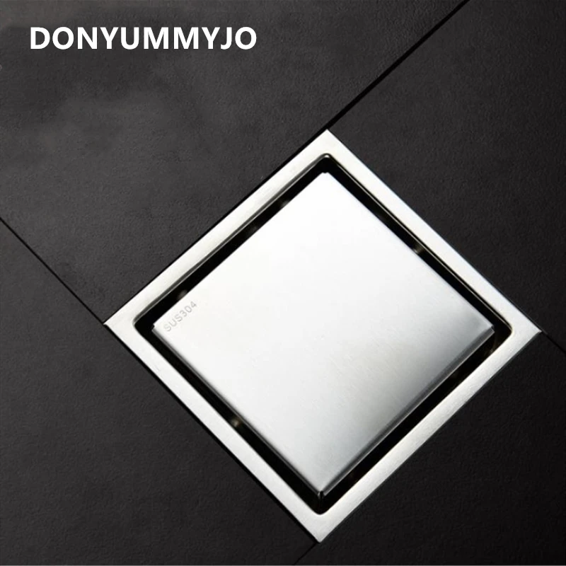 DONYUMMYJO 1pc SUS304 Stainless Steal Floor Drain Bathroom Toilet Deodorant Insect Square Floor Drain 15cm*15cm
DONYUMMYJO 1pc SUS304 Stainless Steal Floor Drain Bathroom Toilet Deodorant Insect Square Floor Drain 15cm*15cm