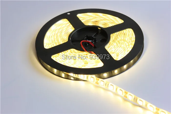 Best price ! 5m 300LED 5050 SMD 12V waterproof Flexible light 60LEDs/M LED strip white/warm white/blue/green/red/yellow+44key | Лампы и