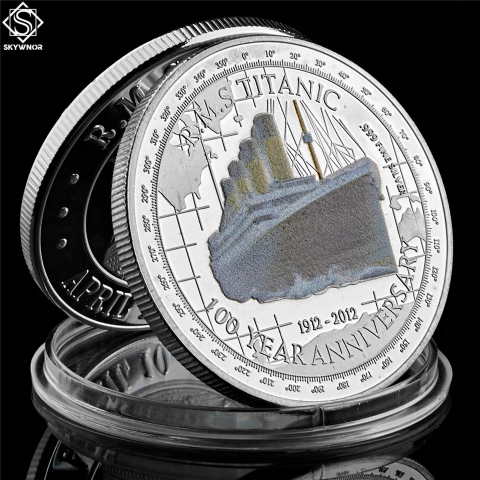 1912 Titanic Silver Coin 100 Year Anniversary Memory Of Rms Victims Commemorative Tragedy Of The Titanic Collect
1912 Titanic Silver Coin 100 Year Anniversary Memory Of Rms Victims Commemorative Tragedy Of The Titanic Collect