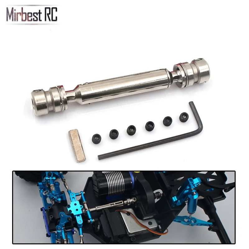DIY parts for Wltoys 12428 12423 RC car accessories metal universal drive shaft Upgrade Transmission Shaft Off-Road Parts
DIY parts for Wltoys 12428 12423 RC car accessories metal universal drive shaft Upgrade Transmission Shaft Off-Road Parts