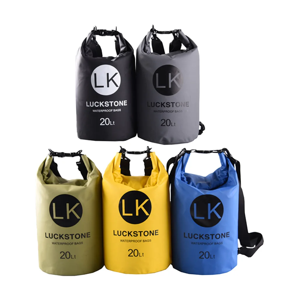 LUCKSTONE 500D PVC Waterproof Rafting Bag Dry 5 Colors Outdoor Swimming Kayaking Storage Drifting Bag 5L 10L 20L
LUCKSTONE 500D PVC Waterproof Rafting Bag Dry 5 Colors Outdoor Swimming Kayaking Storage Drifting Bag 5L 10L 20L