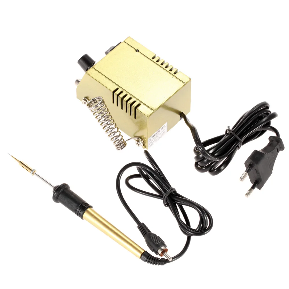 Power Adjustable Solder Station Mini Electric Soldering Station Solder Iron Welding Equipment for SMD SMT DIP
Power Adjustable Solder Station Mini Electric Soldering Station Solder Iron Welding Equipment for SMD SMT DIP
