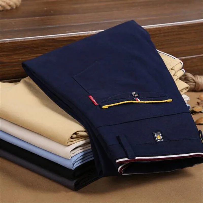 Solid Khaki Black Pants Men Pantalon Homme New Design Casual Men Pants Cotton Slim Pant Straight Trousers Fashion Business 28-40
Solid Khaki Black Pants Men Pantalon Homme New Design Casual Men Pants Cotton Slim Pant Straight Trousers Fashion Business 28-40