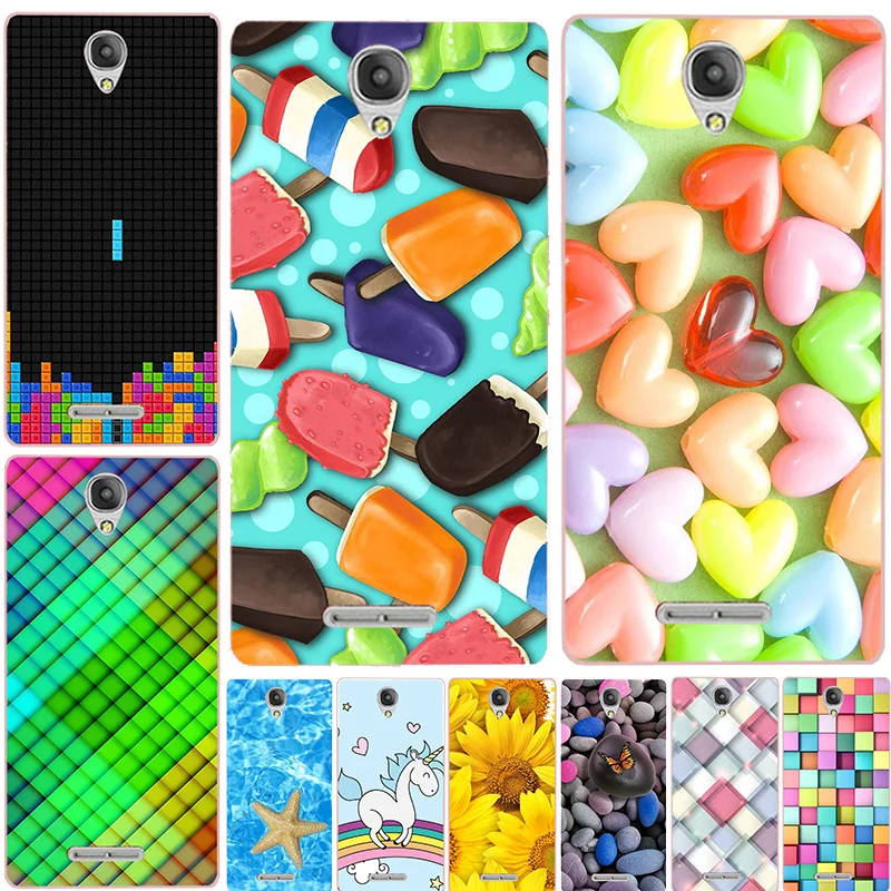 Милый чехол с принтом животных для Alcatel One Touch Pop 4 Plus 5 дюйма 5056 5056D мобильного