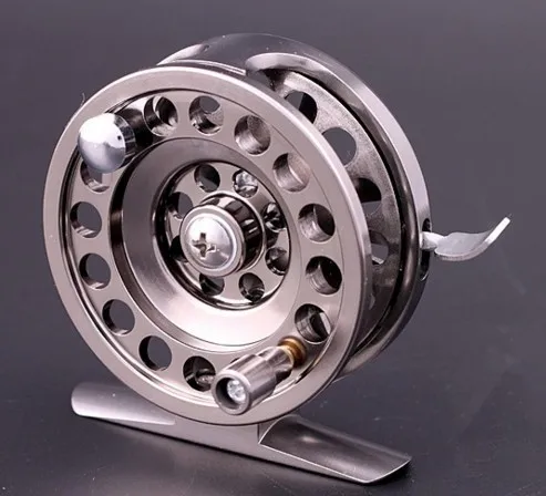 Full metal ice fishing Reels ultra-light former wheel fly fishing reel CNC Machined Aluminum gear
Full metal ice fishing Reels ultra-light former wheel fly fishing reel CNC Machined Aluminum gear