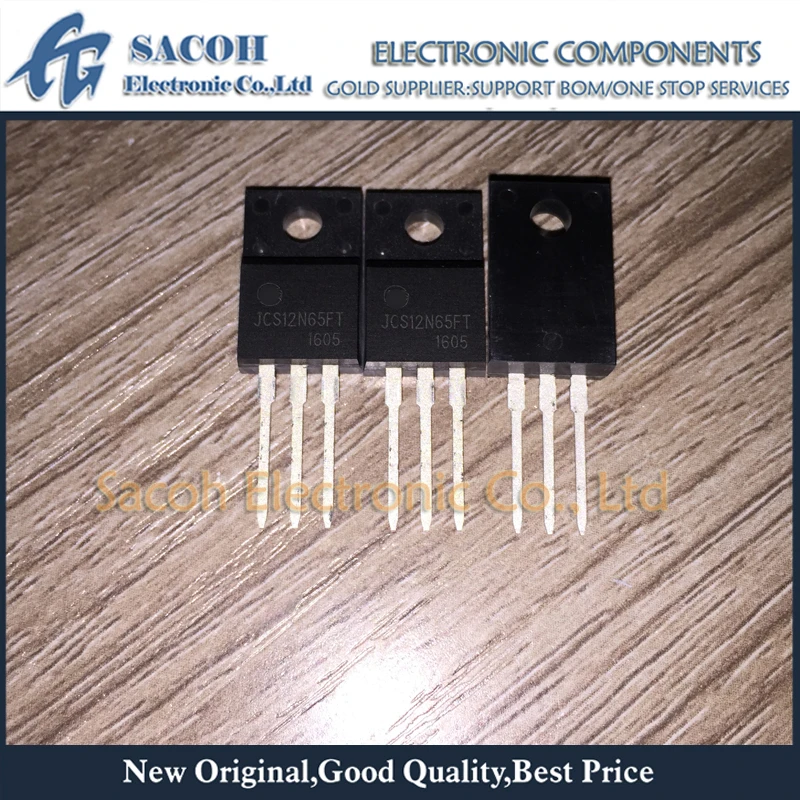Транзистор MOSFET 10 шт. JCS12N65FT или WWF12N65 TF12N65 SVF12N65F мощность 12A 650 в транзистор