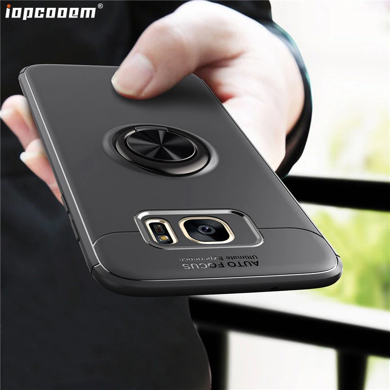 For Samsung Galaxy S7 Edge Case business With finger ring Magnetism Holder Phone Back Cover Coque 5.5 inch
For Samsung Galaxy S7 Edge Case business With finger ring Magnetism Holder Phone Back Cover Coque 5.5 inch