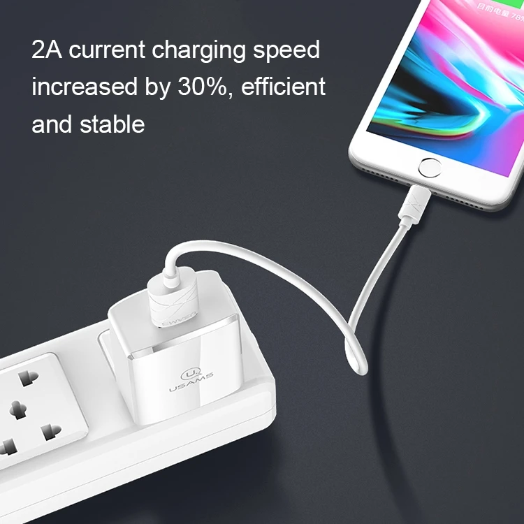 

HAWEEL T1 Single Port 2A Power Adapter Fast Charger, 100-240V Wide Voltage For iPhone, iPad, Galaxy, HTC Nexus Moto Power Bank
