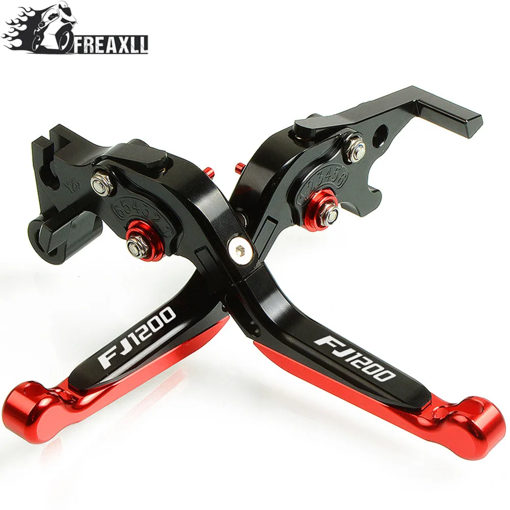 CNC Aluminum Motorcycle Brake Clutch Levers Adjustable Folding Handle Motor Accessories For YAMAHA FJ1200 FJ 1200 1986-1996 1997
CNC Aluminum Motorcycle Brake Clutch Levers Adjustable Folding Handle Motor Accessories For YAMAHA FJ1200 FJ 1200 1986-1996 1997