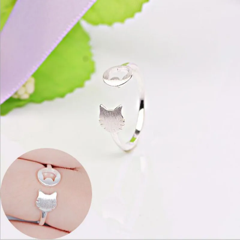 New Fashion Beautiful Silver Plated Jewelry Cute Creative Small Fresh Cat Hollow Asymmetric Opening Rings R298
New Fashion Beautiful Silver Plated Jewelry Cute Creative Small Fresh Cat Hollow Asymmetric Opening Rings R298