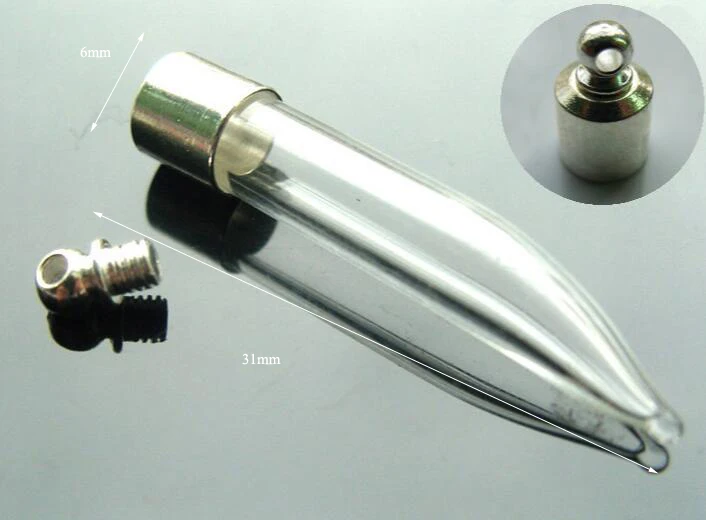 SCREW CAP 31*6mm hot pepper shape glass vial pendant mini wishing glass bottle necklace name on rice art craft material
SCREW CAP 31*6mm hot pepper shape glass vial pendant mini wishing glass bottle necklace name on rice art craft material