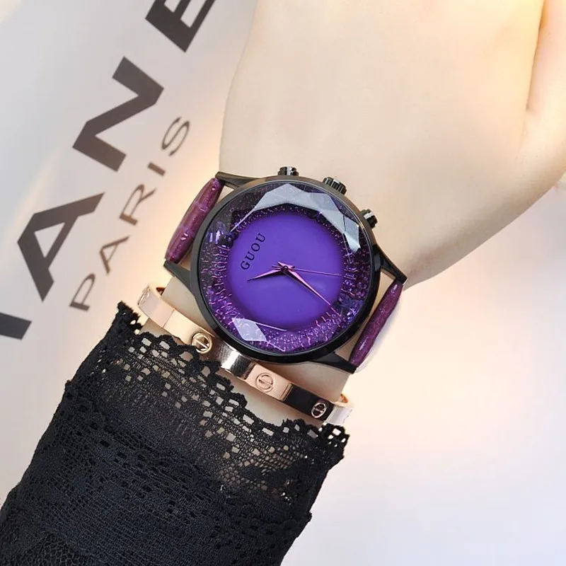 2021 New Stylish Women Watch GUOU Top Luxury Ladies Leather Watchband Diamond Girls Watches Clock Hot relogio feminino
2021 New Stylish Women Watch GUOU Top Luxury Ladies Leather Watchband Diamond Girls Watches Clock Hot relogio feminino