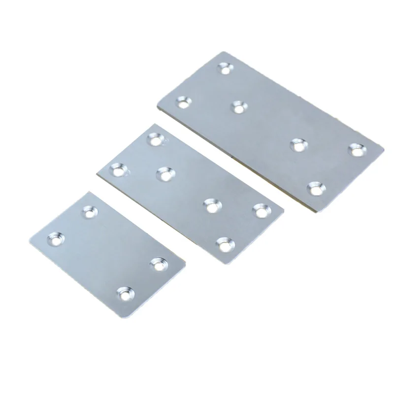 NEW 4pcs stainless steel corner code connector board plane connection code flat plate table chair flat Angle code word fixed
NEW 4pcs stainless steel corner code connector board plane connection code flat plate table chair flat Angle code word fixed