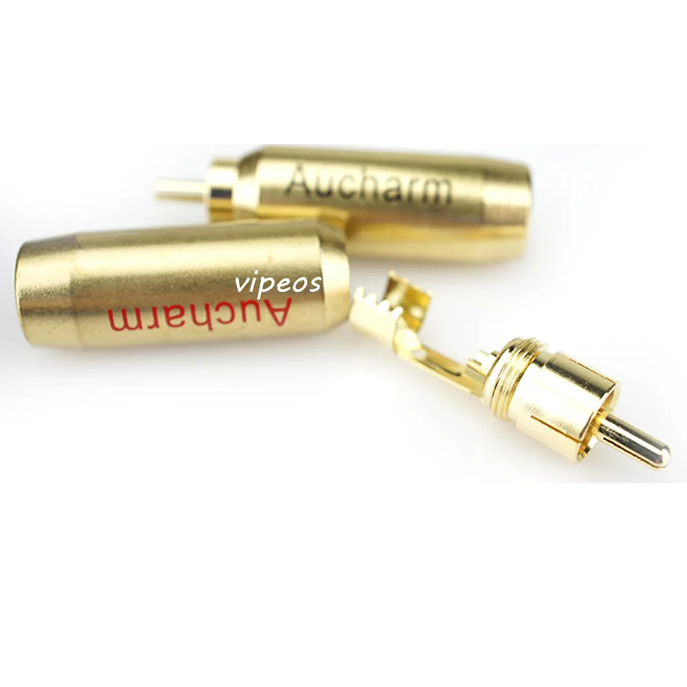 Free shipping copper+Gold plade RCA plug for DIY 5.5mm - 10.5mm RCA cable 4pieces / lot
Free shipping copper+Gold plade RCA plug for DIY 5.5mm - 10.5mm RCA cable 4pieces / lot