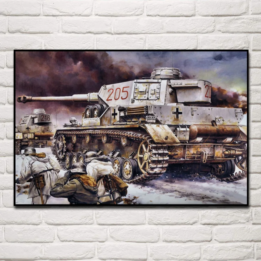 Military german Tank soldier battle posters on the wall picture home living room decoration for bedroom KF874
Military german Tank soldier battle posters on the wall picture home living room decoration for bedroom KF874