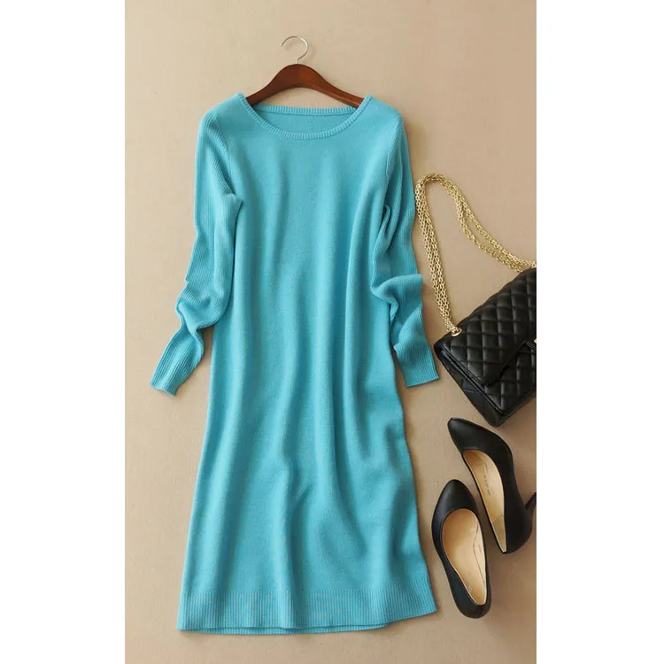 Женское длинное платье-пуловер из смеси кашемира и шерсти, Однотонный свитер с круглым вырезом, Размеры S/M/L/XL, оптом и в розницу
Женское длинное платье-пуловер из смеси кашемира и шерсти, Однотонный свитер с круглым вырезом, Размеры S/M/L/XL, оптом и в розницу