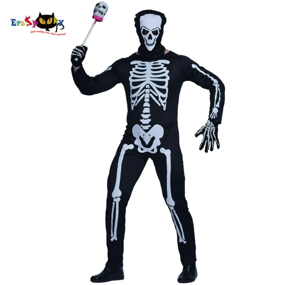 Men Skeleton Ghost Devil Costume Carnival Party Game Performance Adult Male Outfits Clothing Scary Bone Halloween Costumes
Men Skeleton Ghost Devil Costume Carnival Party Game Performance Adult Male Outfits Clothing Scary Bone Halloween Costumes