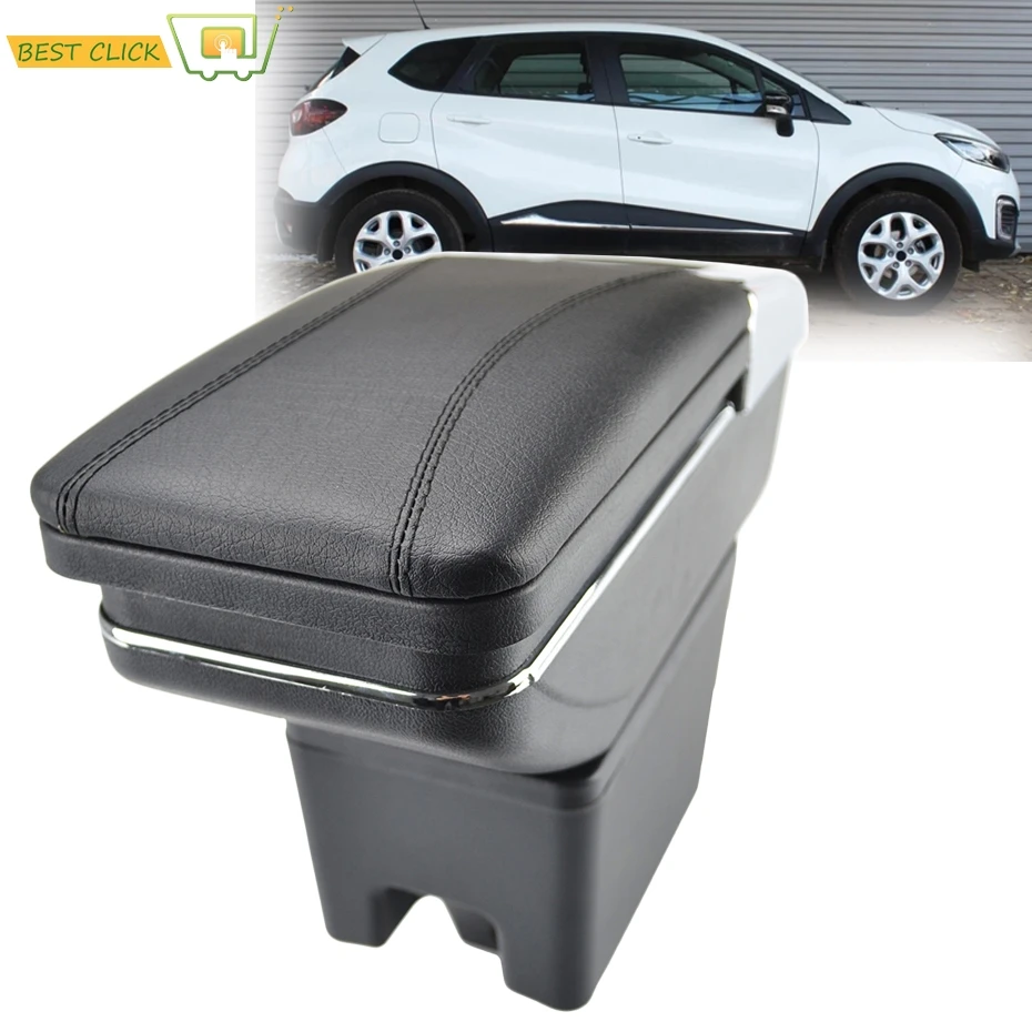 Storage Box For Renault Kaptur I 2016 - 2018 Arm Rest Rotatable Armrest Black Leather 2017
Storage Box For Renault Kaptur I 2016 - 2018 Arm Rest Rotatable Armrest Black Leather 2017
