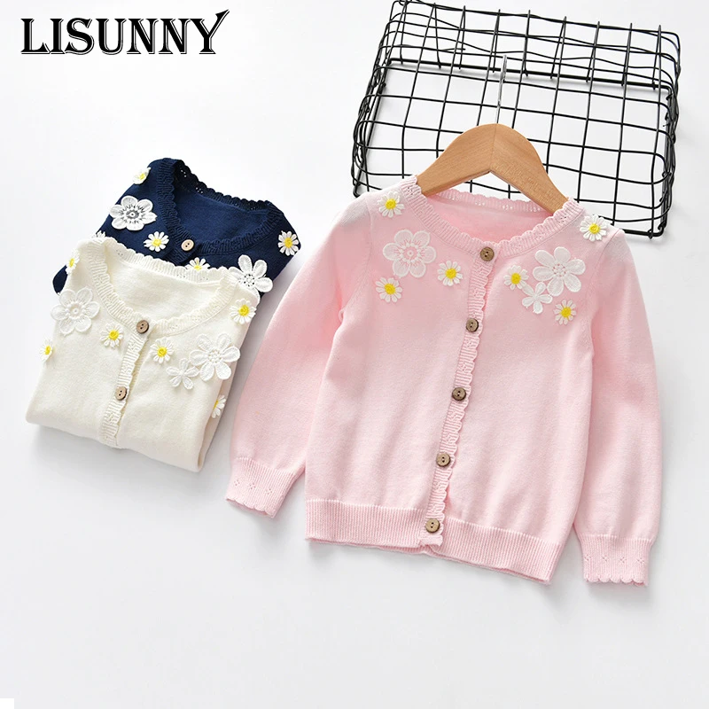 2022 New Spring Autumn applique Girls Sweater Knitted European American princess cardigan Children jacket Baby clothes Kids Coat
2022 New Spring Autumn applique Girls Sweater Knitted European American princess cardigan Children jacket Baby clothes Kids Coat