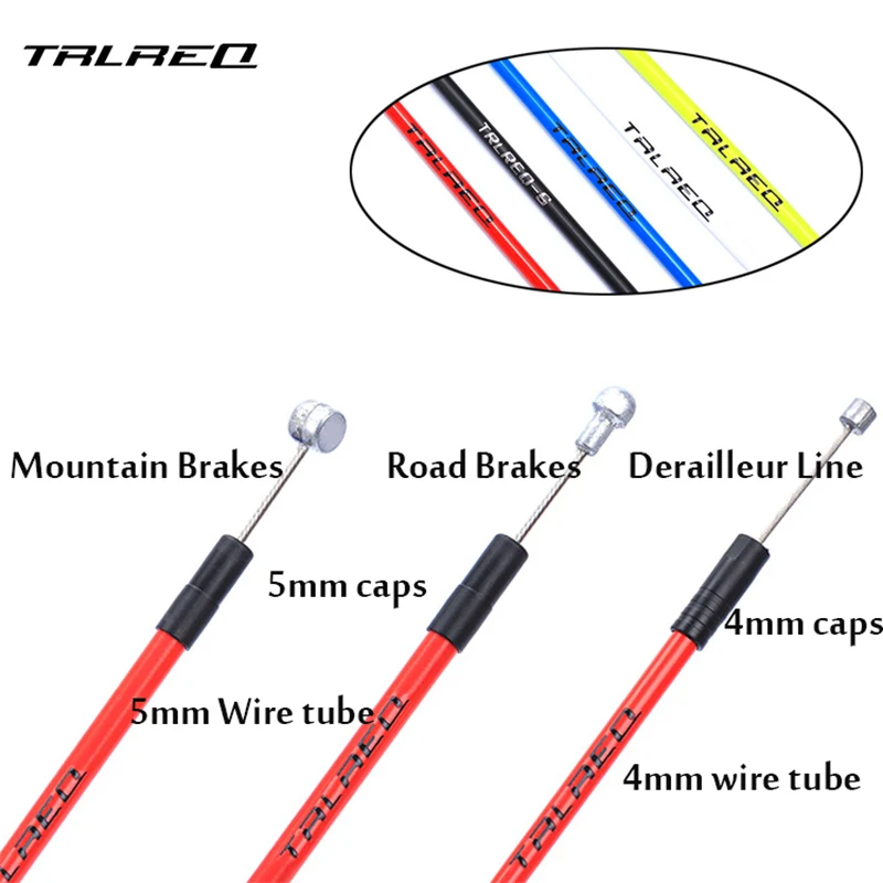Bicycle Brake Cable Kits MTB Bike Brake Line Tube Kits 5mm Mountain Road 4mm Shift Gear Derailleur kits Cycling Accessories PVC
Bicycle Brake Cable Kits MTB Bike Brake Line Tube Kits 5mm Mountain Road 4mm Shift Gear Derailleur kits Cycling Accessories PVC