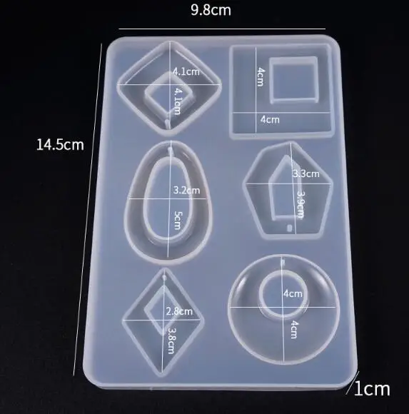 New 6 Kinds Pendant Silicone Mold Resin Silicone Mould Handmade Tool Epoxy Resin Molds
New 6 Kinds Pendant Silicone Mold Resin Silicone Mould Handmade Tool Epoxy Resin Molds