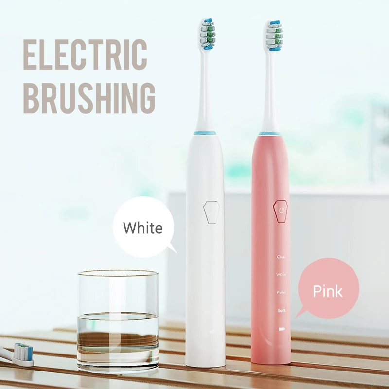 Adult Electric Toothbrush Magnetic Charge Four Key Modes Ipx7 Waterproof Acoustic Wave ABS Adult Electric Toothbrush
Adult Electric Toothbrush Magnetic Charge Four Key Modes Ipx7 Waterproof Acoustic Wave ABS Adult Electric Toothbrush