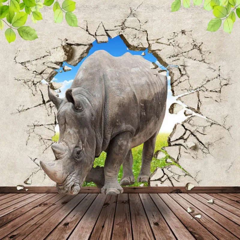 Custom mural 3D stereoscopic custom mural rhinoceros wall mural TV backdrop living room restaurant wallpaper
Custom mural 3D stereoscopic custom mural rhinoceros wall mural TV backdrop living room restaurant wallpaper
