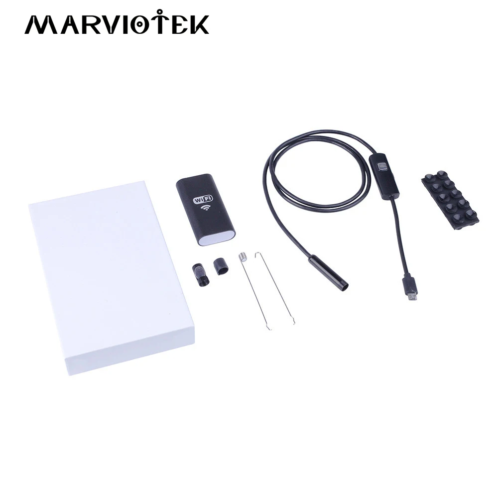 Эндоскоп 720 P HD Wifi эндоскоп камера Android IPhone бороскоп 1/2/3 5/5 м USB водонепроницаемый