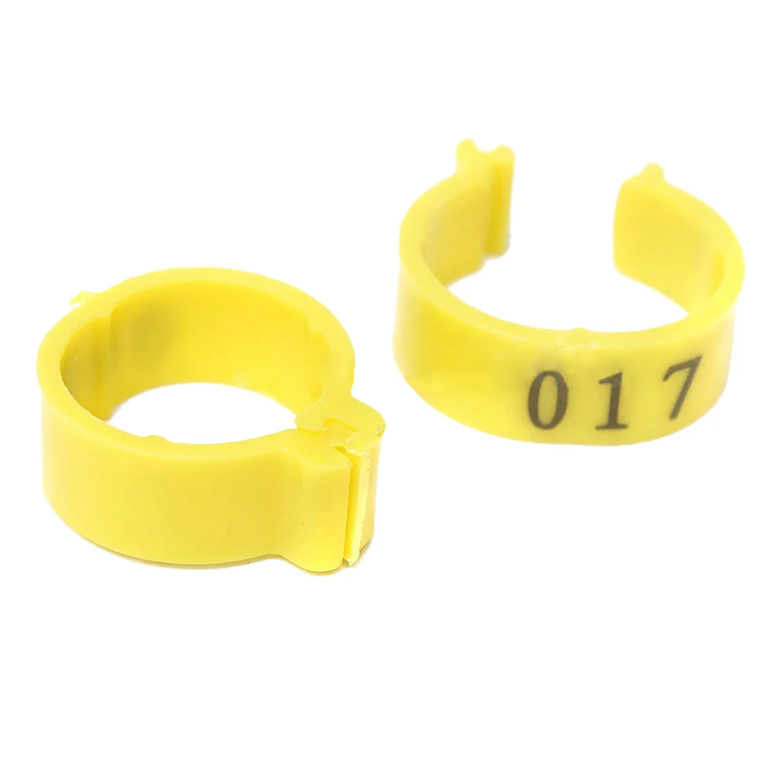 100Pcs 001-100 Numbered Leg Bands 18mm Rings for Clip On Poultry Hens Chicken
100Pcs 001-100 Numbered Leg Bands 18mm Rings for Clip On Poultry Hens Chicken