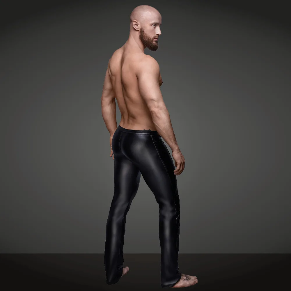 Размера плюс мужское нижнее белье весенне-осенние трикотажные леггинсы брюки
