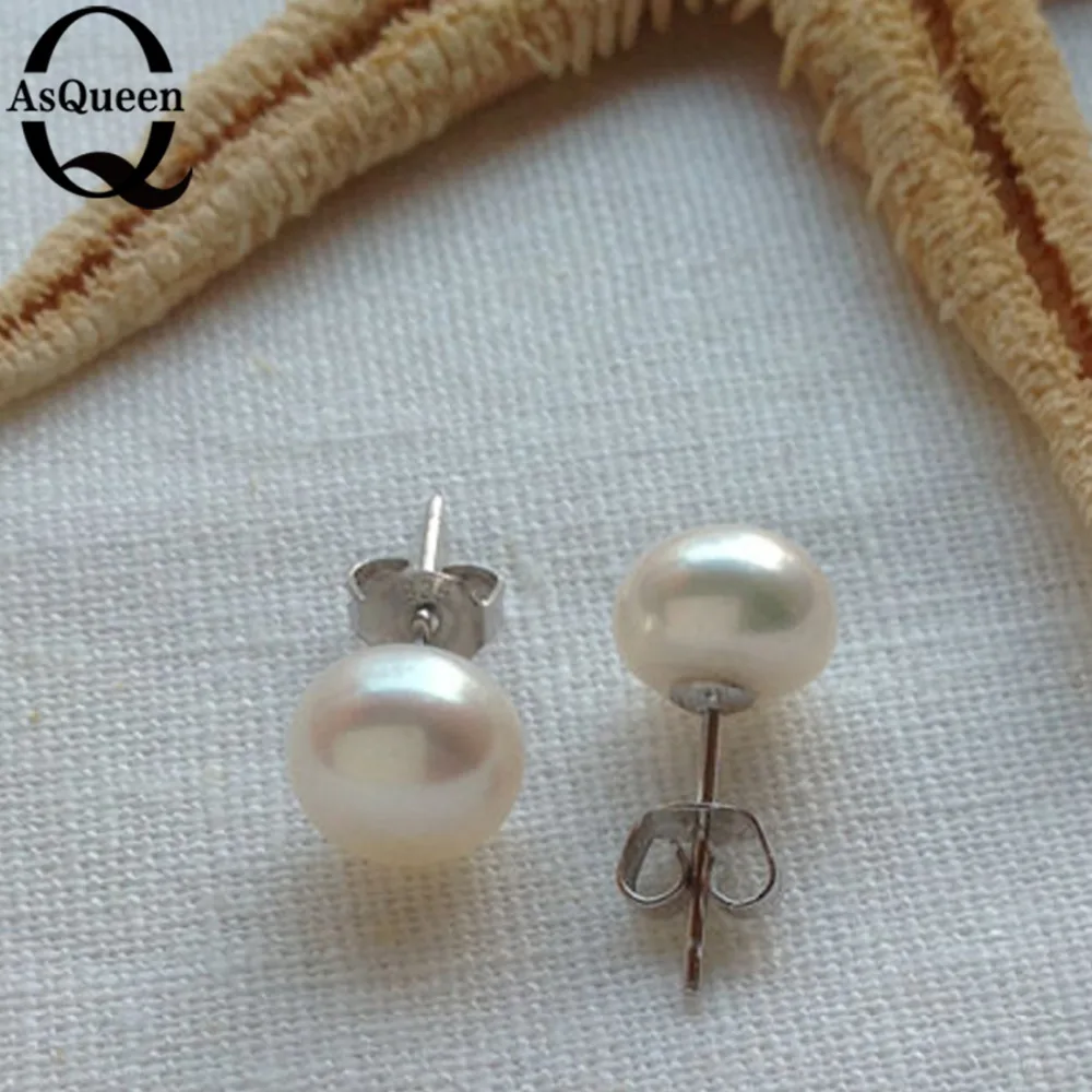 100% Genuine Freshwater Pearl Earrings Fashion Jewelry Silver Stud Earrings For Women Super Deal With Gift Box New
100% Genuine Freshwater Pearl Earrings Fashion Jewelry Silver Stud Earrings For Women Super Deal With Gift Box New