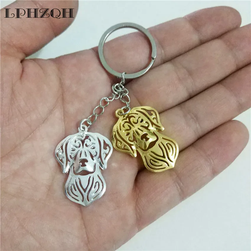 Прямая поставка хит продаж модная собачья цепочка для ключей собака Vizsla милые