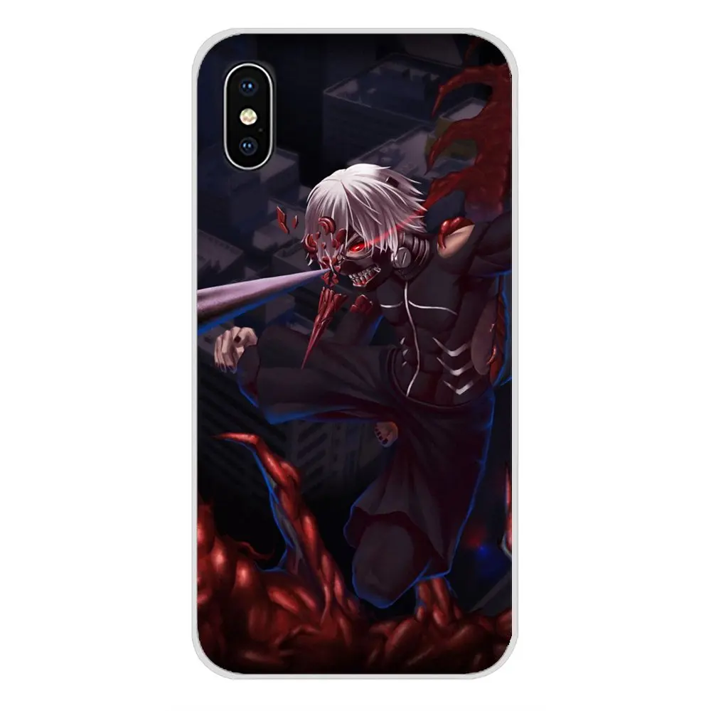 Японские Аниме Tokyo Ghoul Япония для Motorola Moto X4 E4 E5 G5 G5S G6 Z Z2 Z3 G G2 G3 C Play Plus Аксессуары