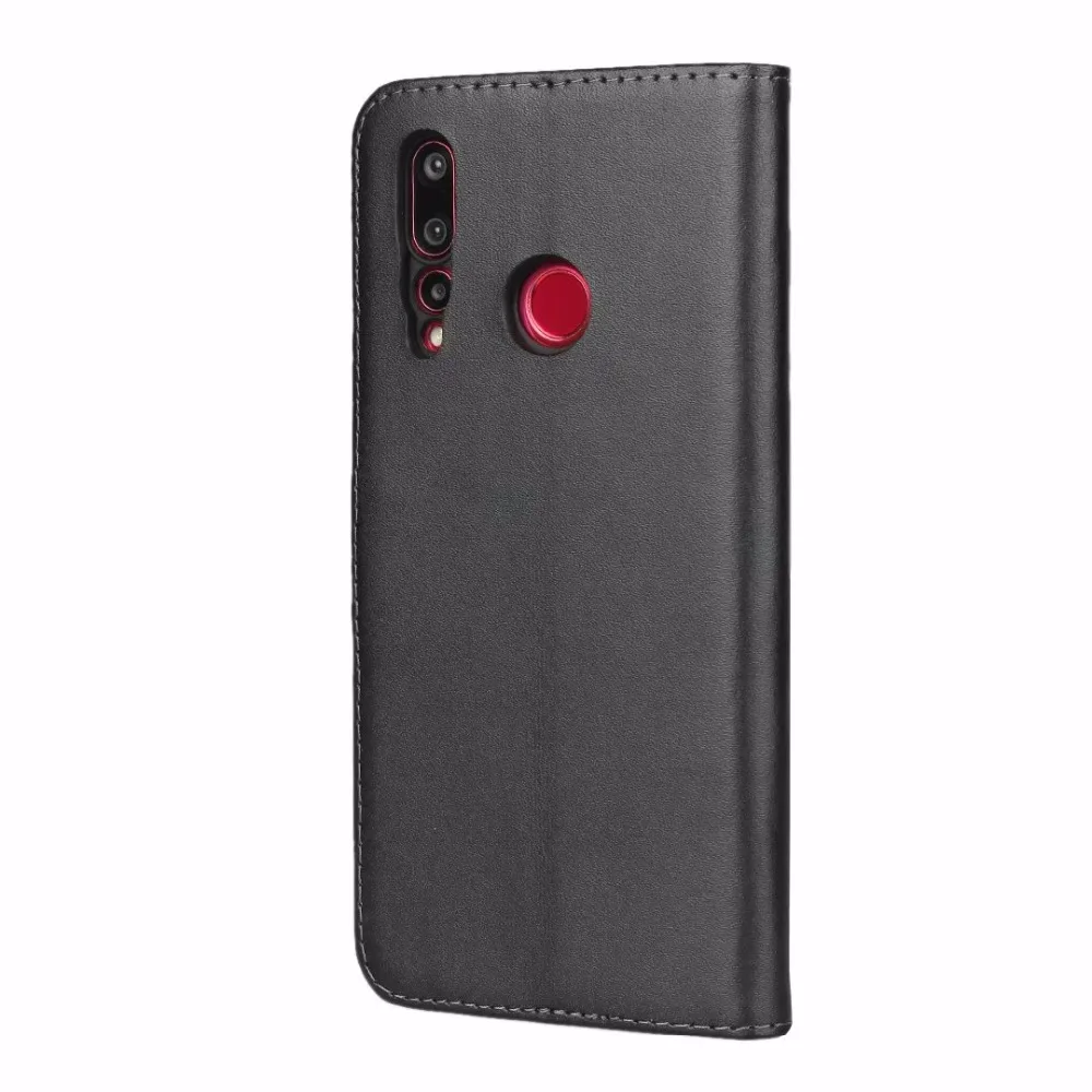 Чехол книжка из натуральной кожи мягкий чехол для Huawei Y6 Y5 Y9 (2018) Honor 8X Max 9i 7C 8A View 10 G9