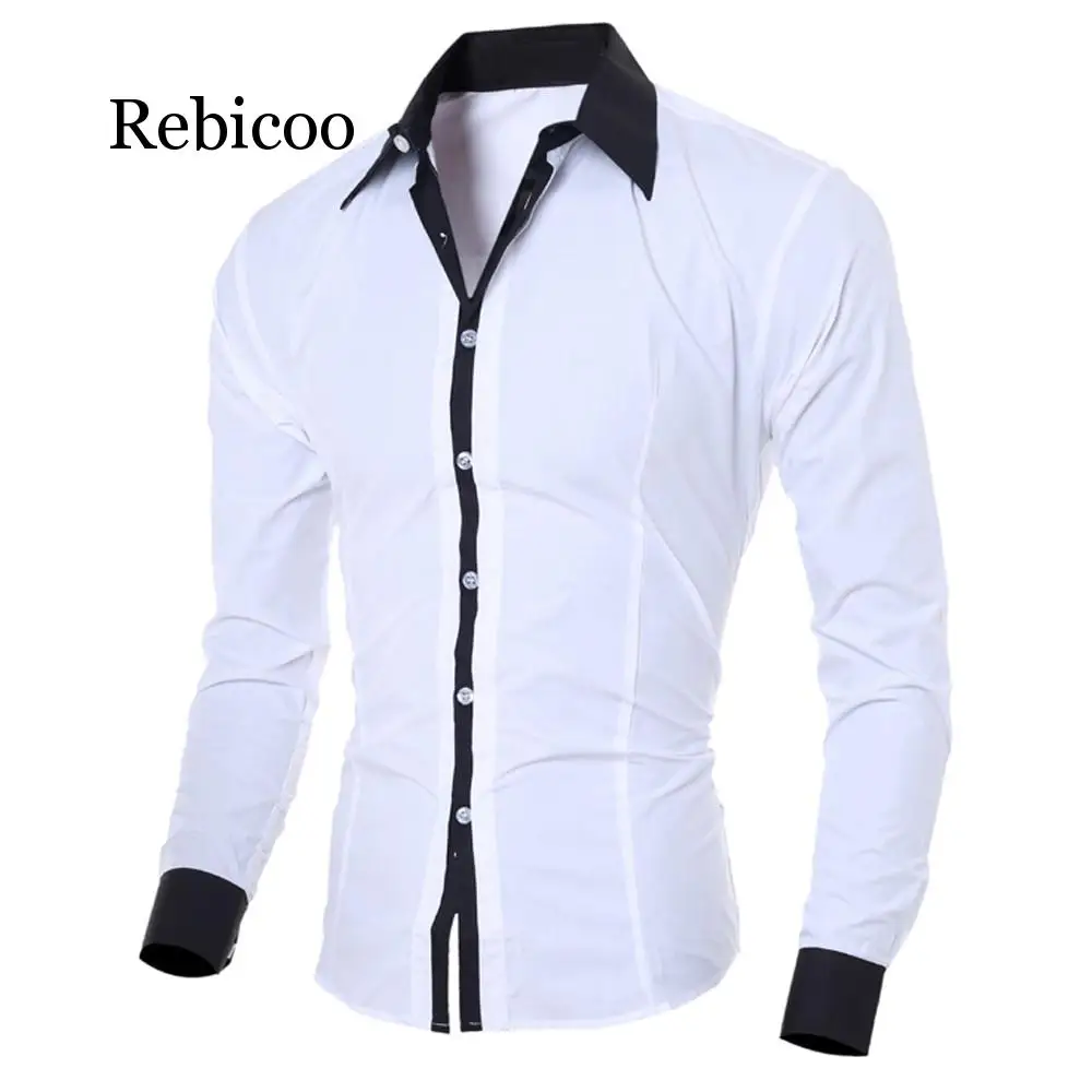 2019 New Arrival Casual Business Men Dress Shirts Luxury Brand Long Sleeve Cotton Stylish High Quality Males Social Shirts
2019 New Arrival Casual Business Men Dress Shirts Luxury Brand Long Sleeve Cotton Stylish High Quality Males Social Shirts