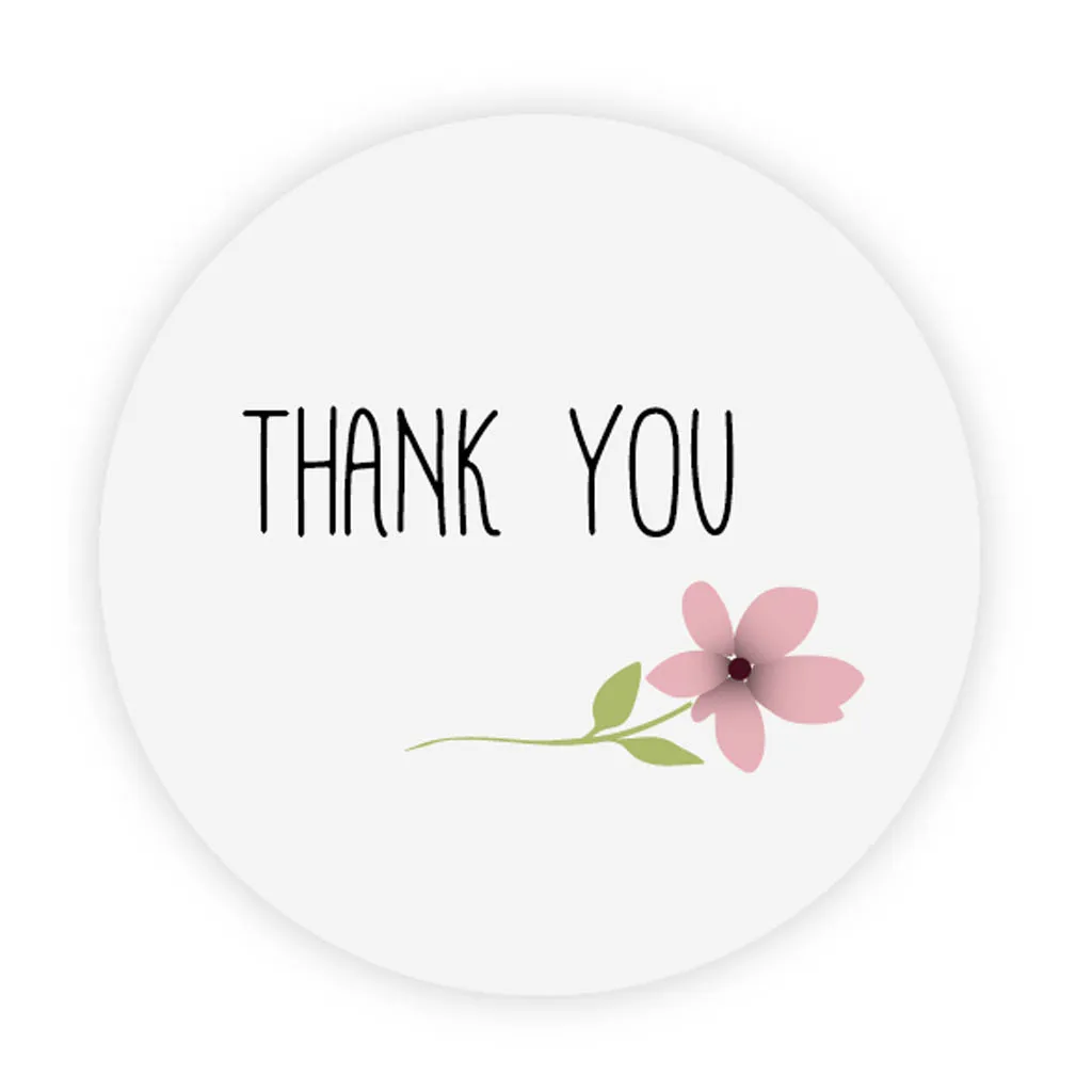 DouxArt 100pcs Thank You Stickers Labels, 40MM Flowers Wedding Favor Decoration Baptism Communion Gift Package Seals Q028
DouxArt 100pcs Thank You Stickers Labels, 40MM Flowers Wedding Favor Decoration Baptism Communion Gift Package Seals Q028