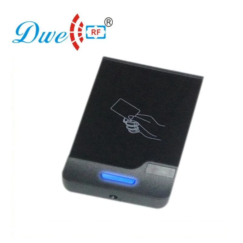 DWE CC RF Бесконтактный 13 56 МГц MF RFID смарт кардридер водонепроницаемый сканер NFC Wiegand